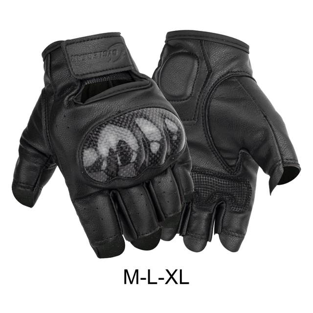 Motorcycle Gloves Half Finger Hard Fit for Racing Motocross