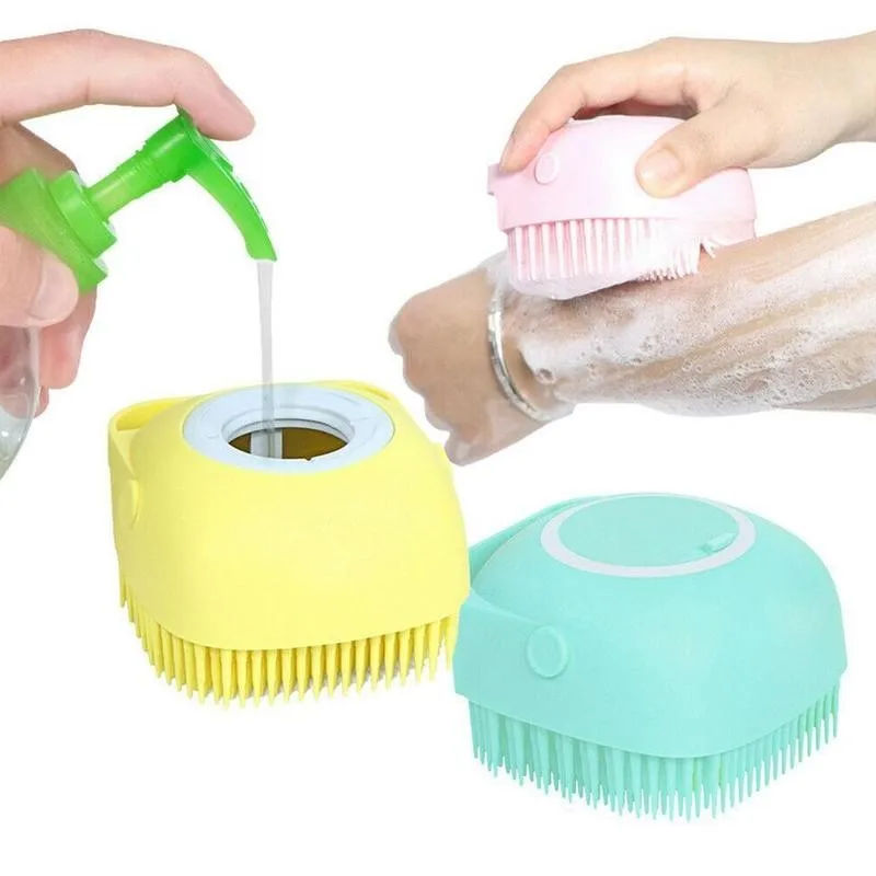 Best of Bath Brush With Hook Soft Silicone Baby Showers Cleaning Mud Dirt Remover Massage Back Scrub Showers Bubble Non-toxic Brushes Reviews & Tips