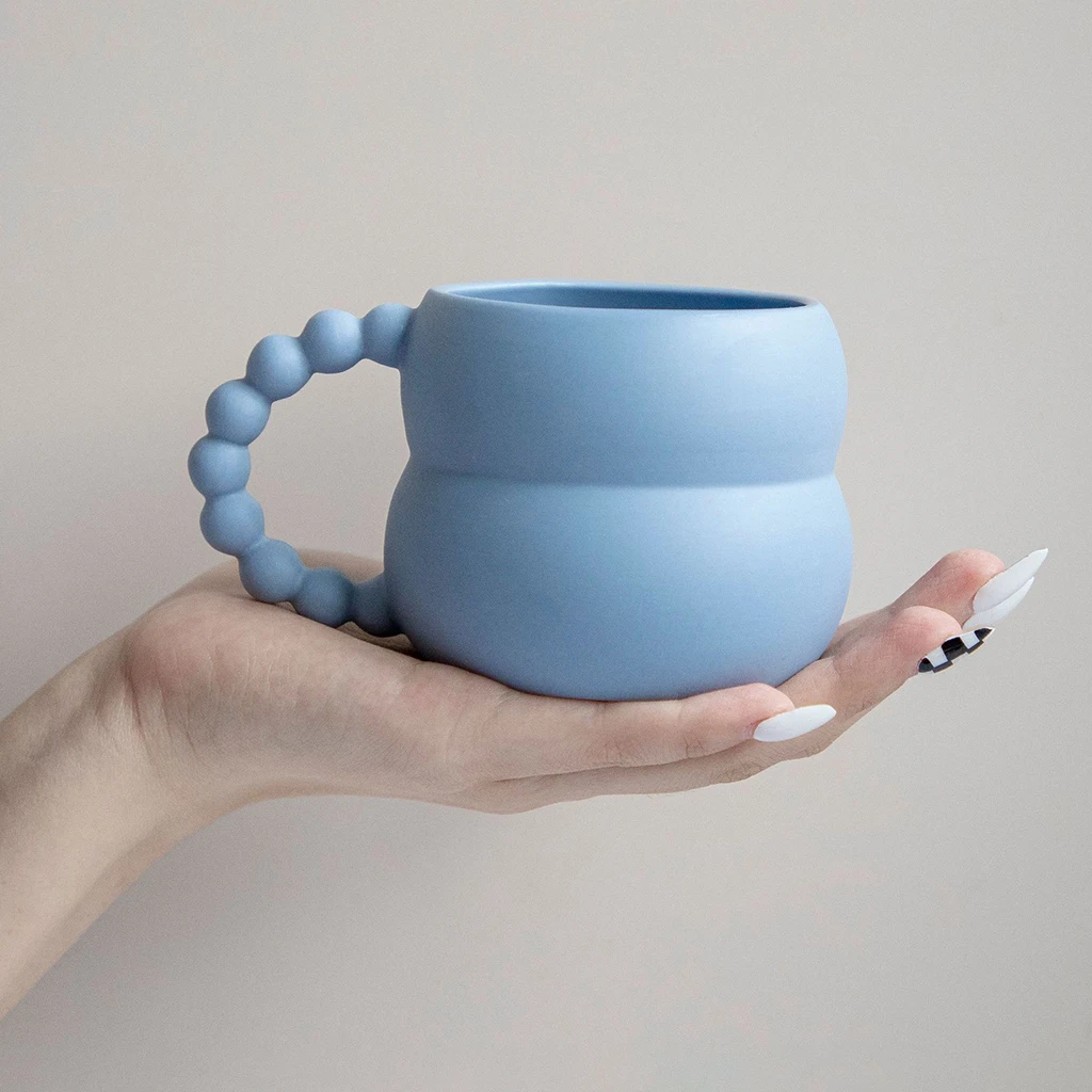  250ml Drinkware Art Handmade Mug for Gifts Dining Table Decor