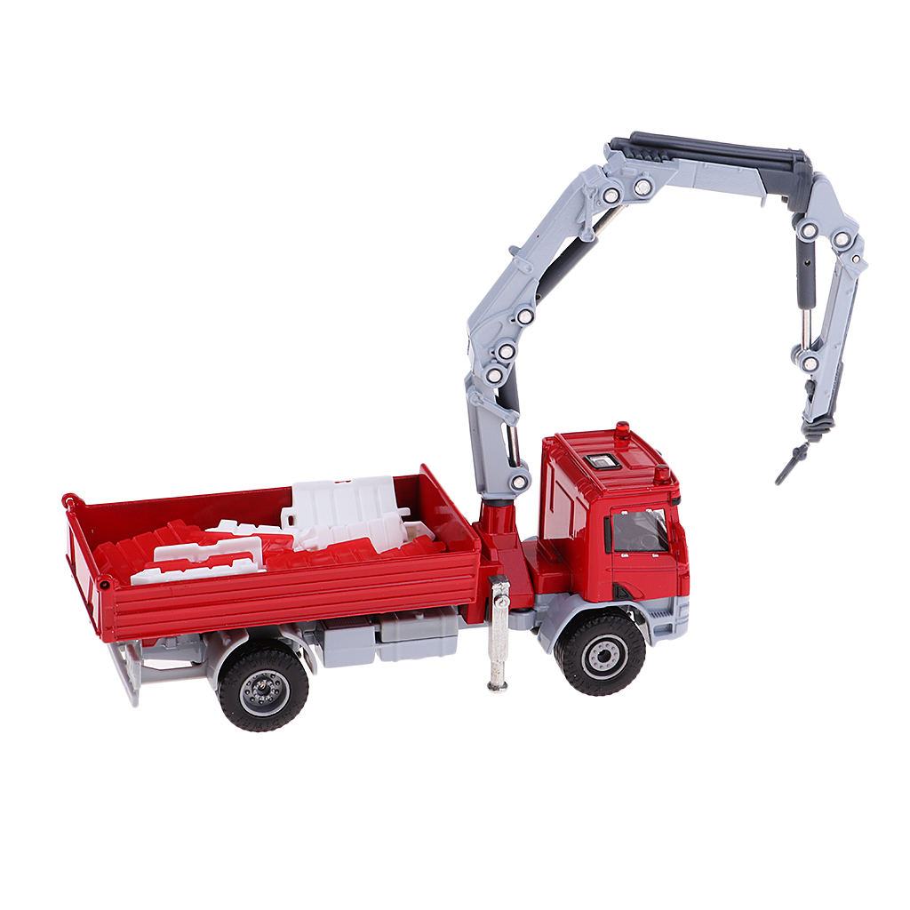 1:50 Model Car Crane Truck Diecast Transport Vehicle Kids Toy 13.9x4.8x7.8cm 1:50 Model Car Crane Truck Diecast Transport Vehicle Kids Toy 13.9x4.8x7.8cm