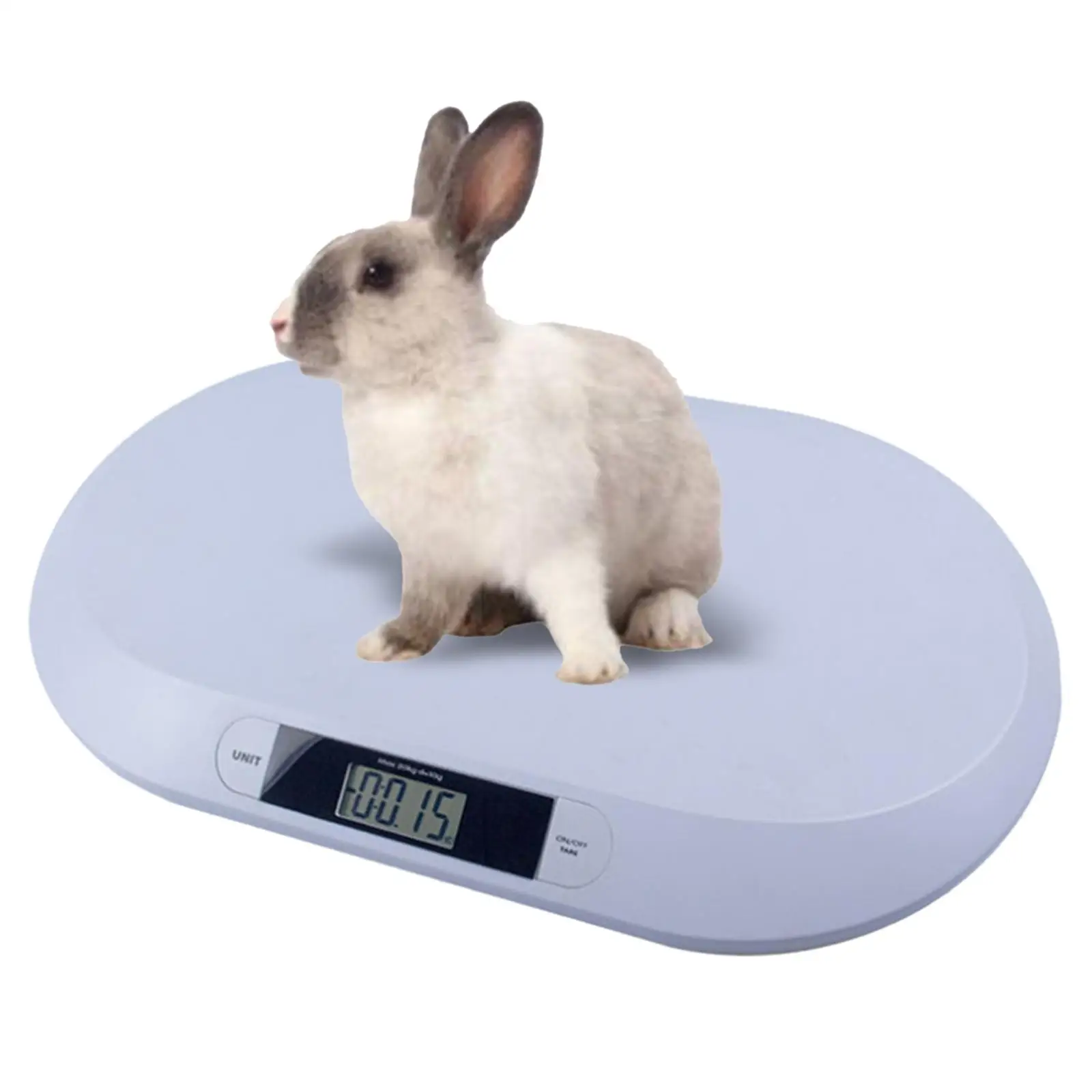 Digital Baby Scale 20kg Multifunction Accurate Comfort LCD Display Weigh Meter for Dogs Animals Toddlers Newborns Infants