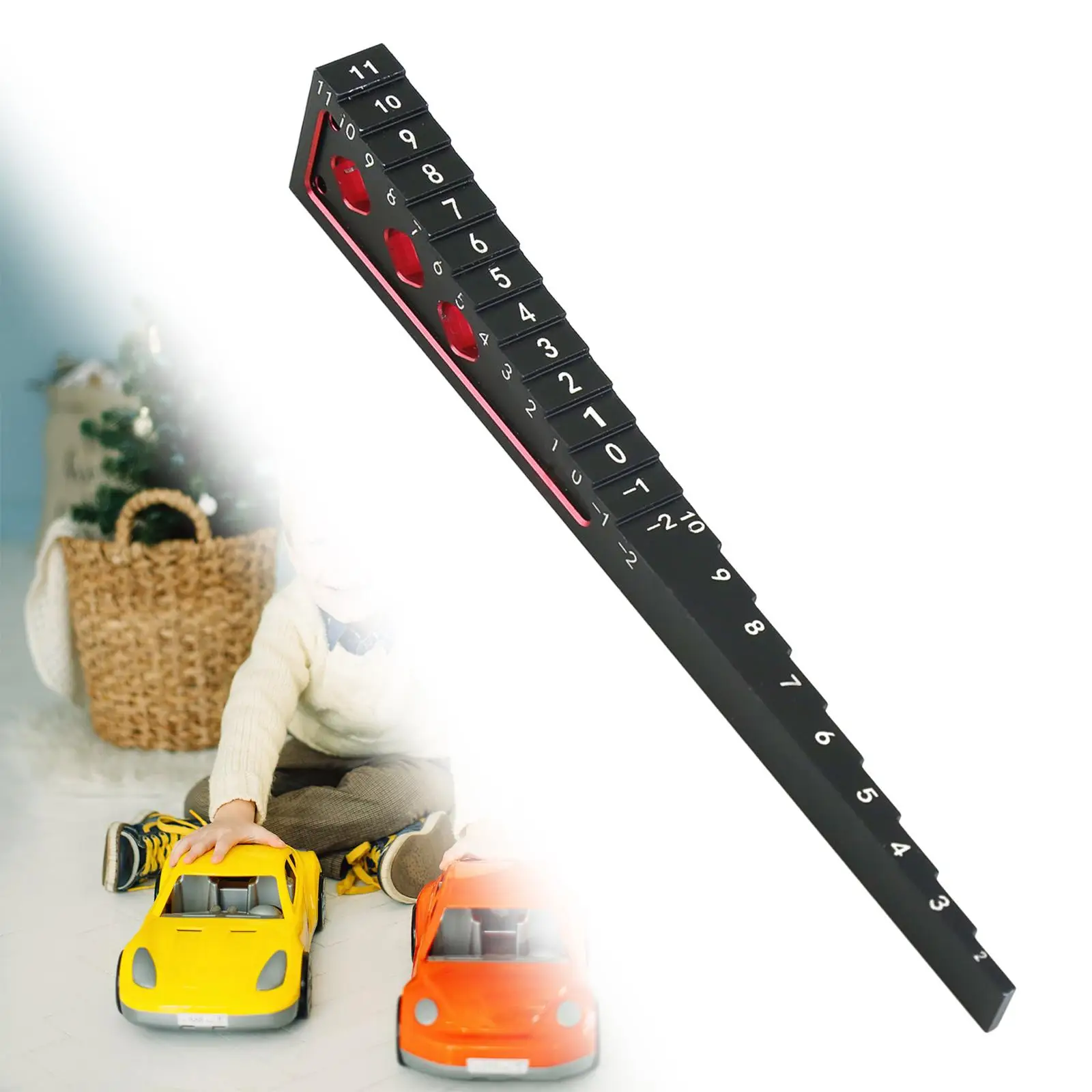 RC Car Adjuster Ruler Ride Height Droop RC Car Height Ruler for 1:8 Scale