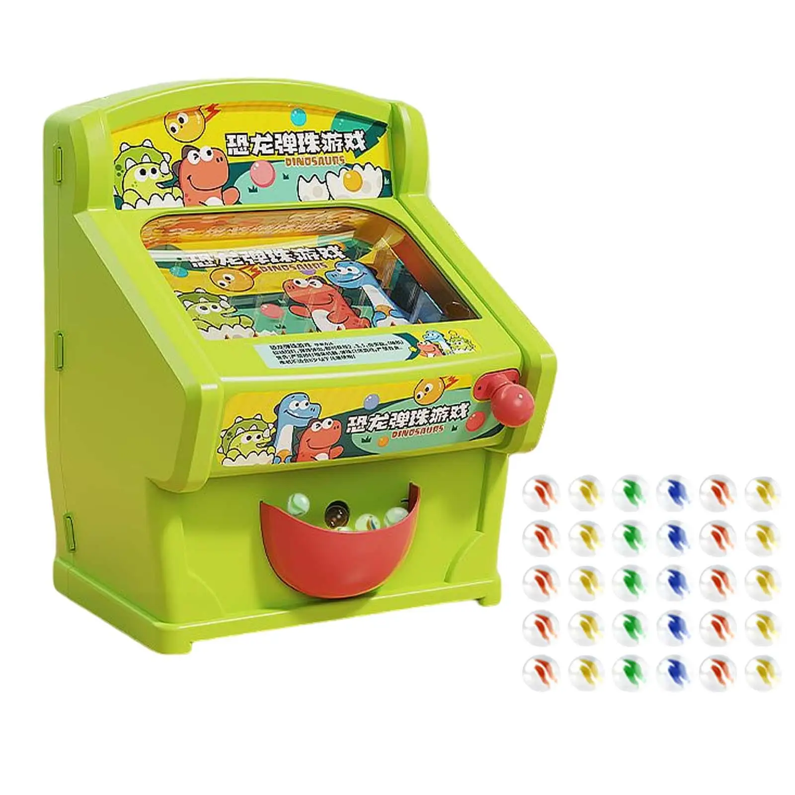 Dinosaur Marble Montessori Developmental Toy Electronic Arcade Machine Interaction Game for Birthday Gift Kids Ages 3 4 5 6