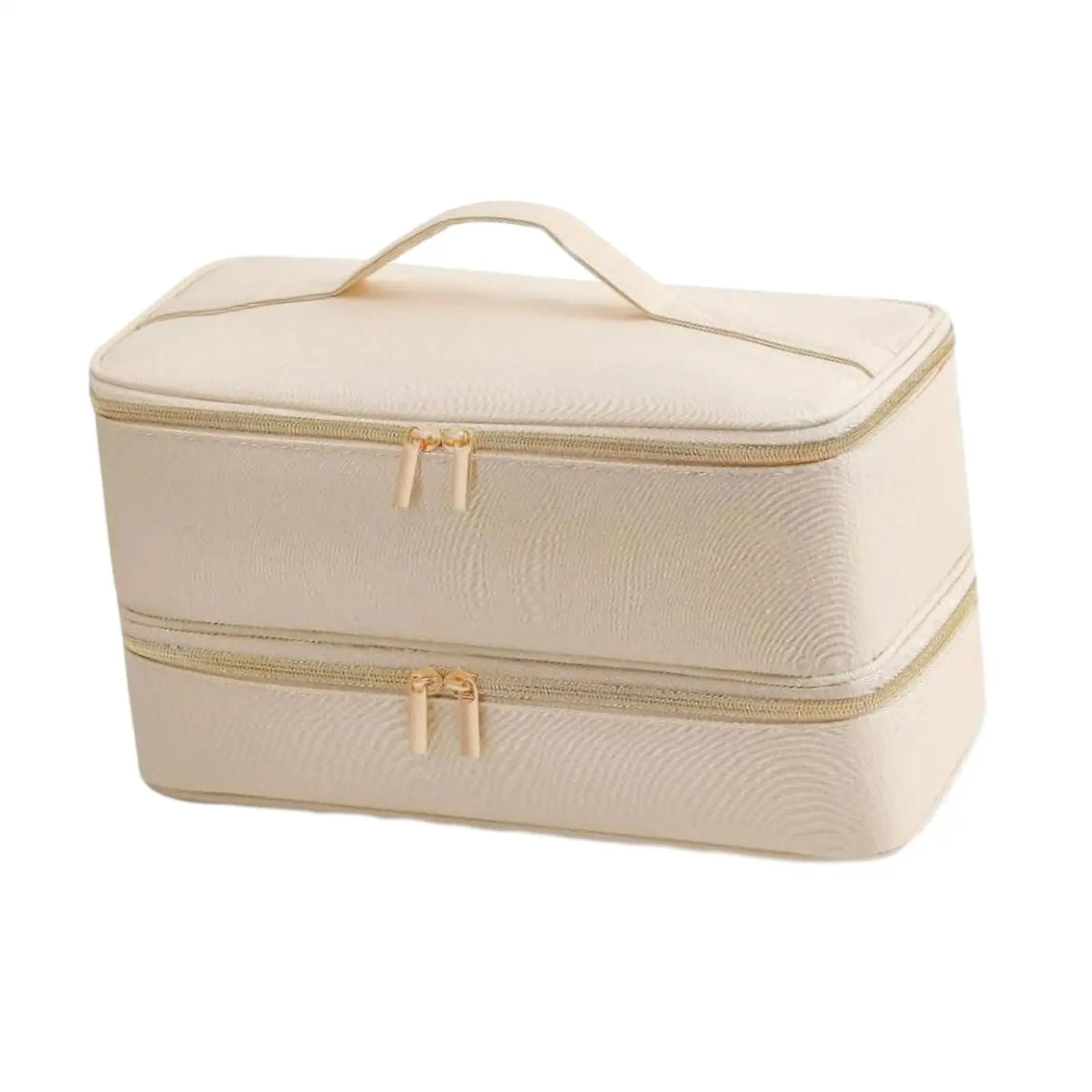 Double Layer Travel Storage Bag Makeup Travel Case for and Salon Accessories Curling Iron Girls Gift Hair Dryer Brush