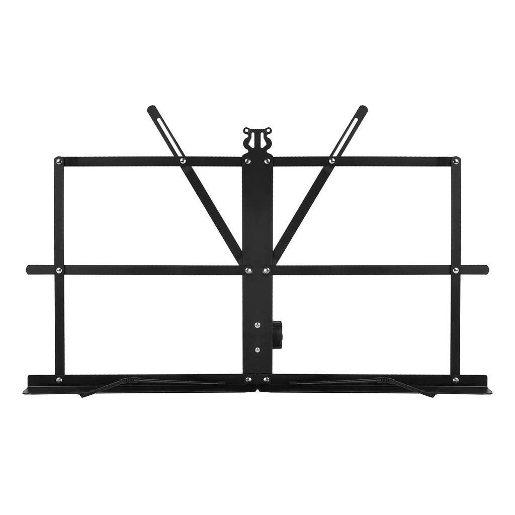 Foldable Music Stand Desktop Stand Notation Tabletop Rack for Player