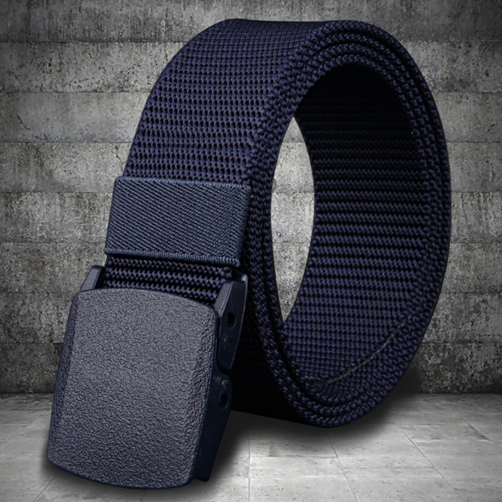 Title 4, Universal Jeans Men Belt Nylon Cloth Fabric Adj...