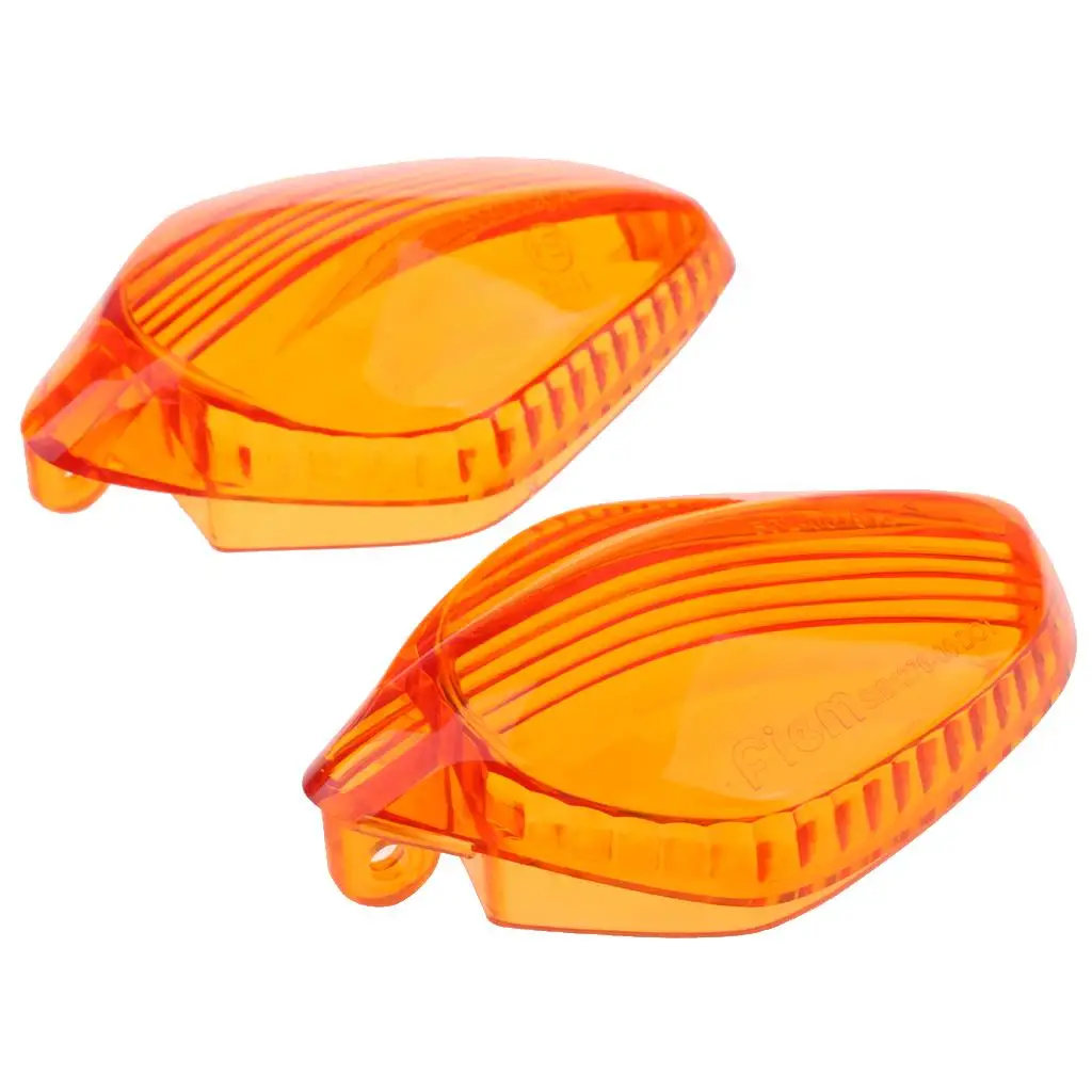 2pcs Motorcycle Turning Signal Light Lens for Honda NC700/S/X NC750X/S Amber