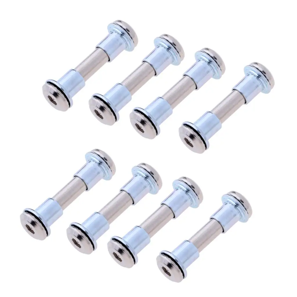 8x Replacement Screw Axle  Inline Roller Skates Accessories Screw Nail