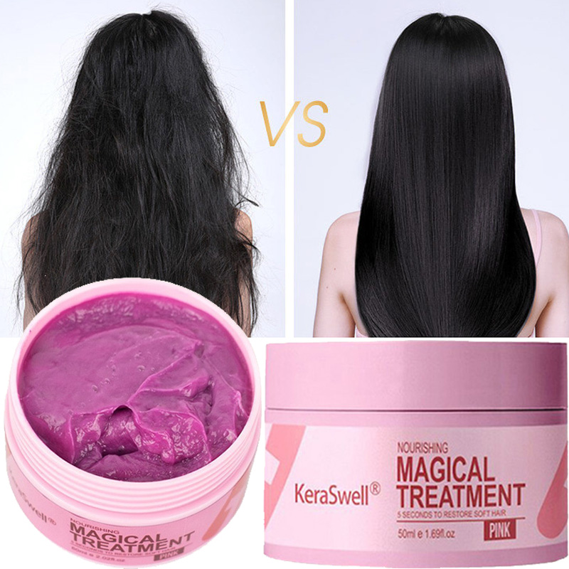 Best of 60ml Magical Hair Mask 5 Seconds Repair Damage Frizzy Soft Smooth Shiny Hair Deep Moisturize Hair Treat Repair Hair Scalp Care Reviews & Tips