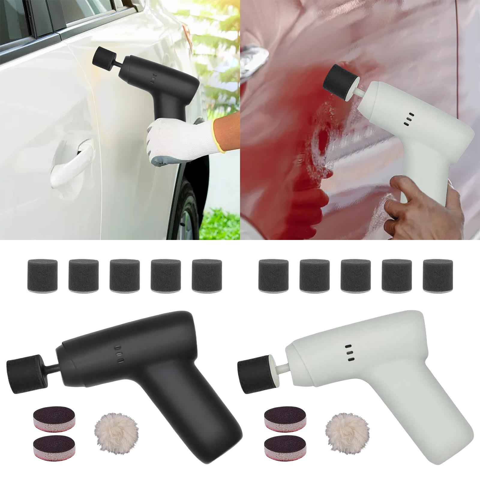 Car Buffer Machine 5 Sponge Throw Disc Car Buffer Polisher for Household DIY Car Detailing