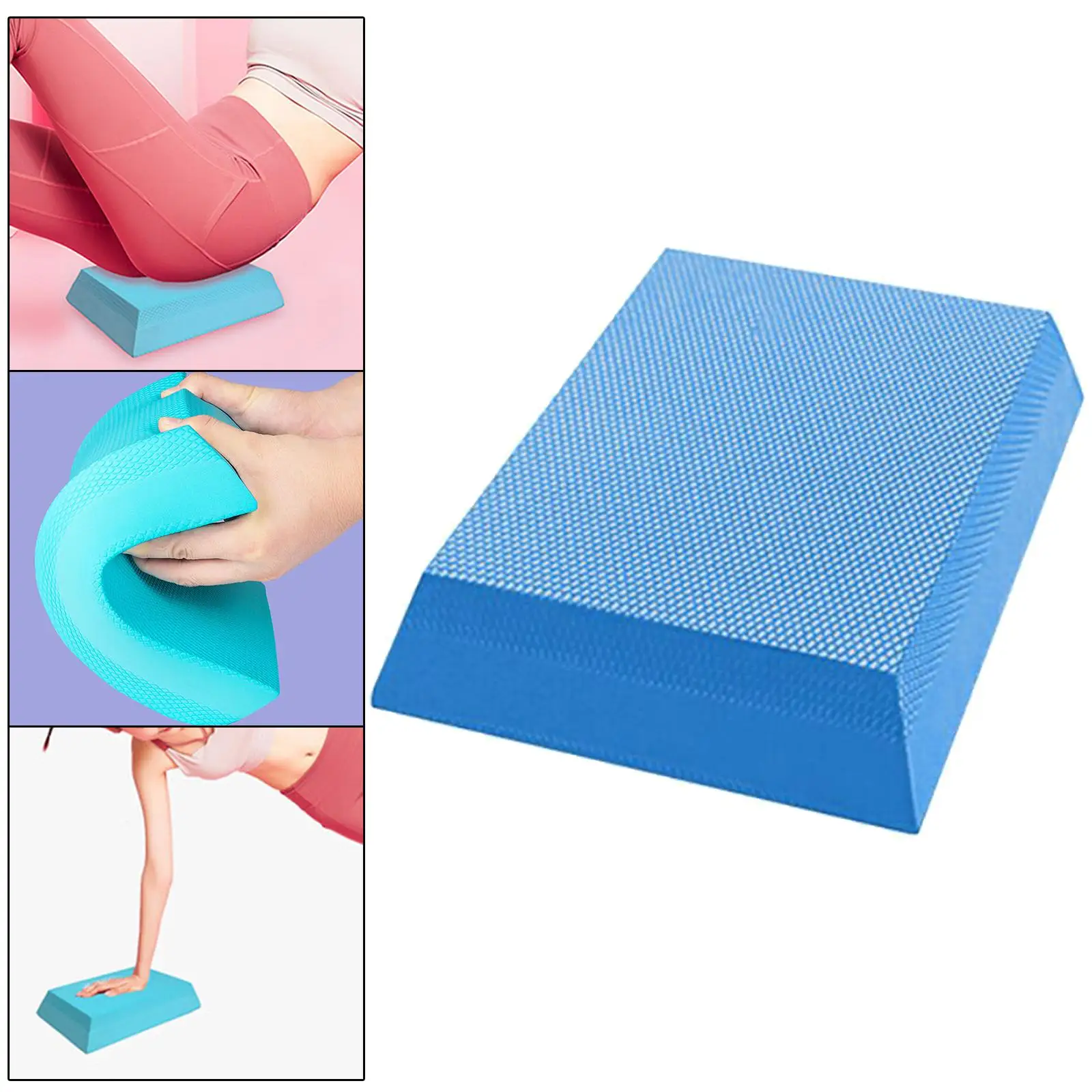 Exercise balance mat Foam Mat Cushion TPE Trainer Equipment Stability Trainer Pad for Yoga Stretching Adults Indoor Training