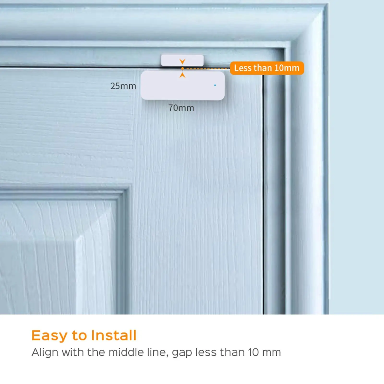  Door Window Sensor,  Security Alarm Door Sensor,  Sensor,Compatible with , Home