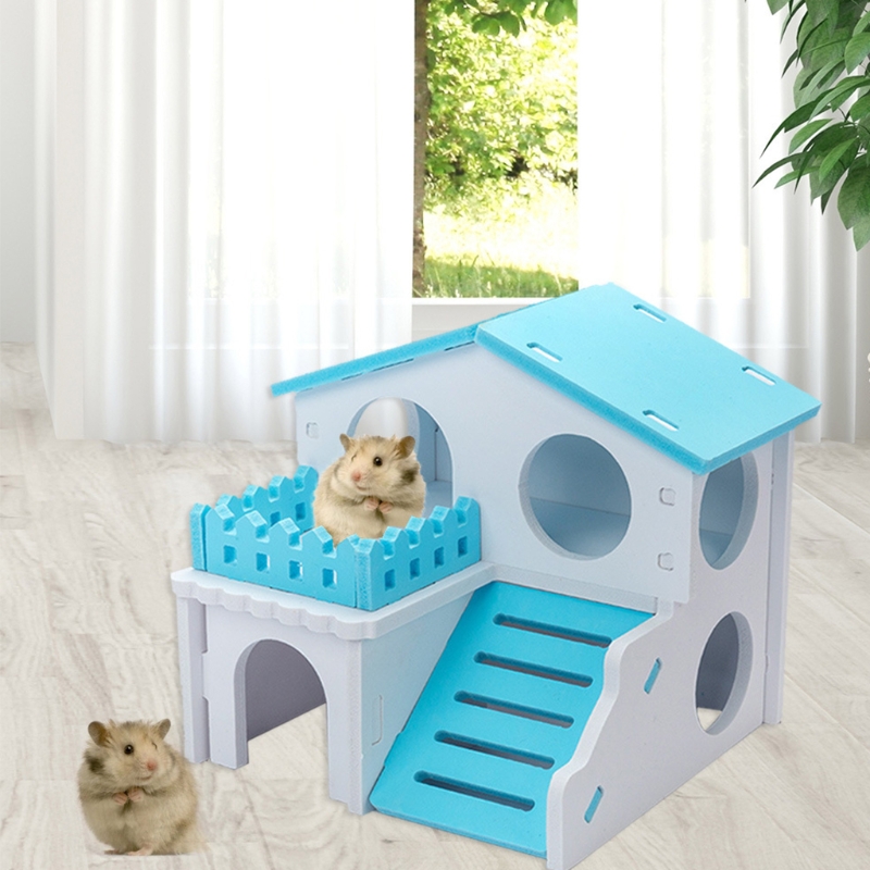 Title 7, Maison en bois pour Hamster P82D, Villa facile ...