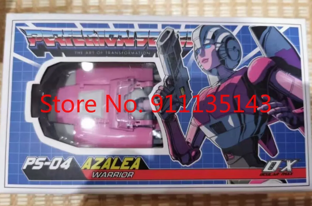 Ox Ocular Max Azalea Warrior Ps-04 PS04 Arcee 3rd Party Transformation Toys  Anime Action Figure Toy Deformed Model Robot