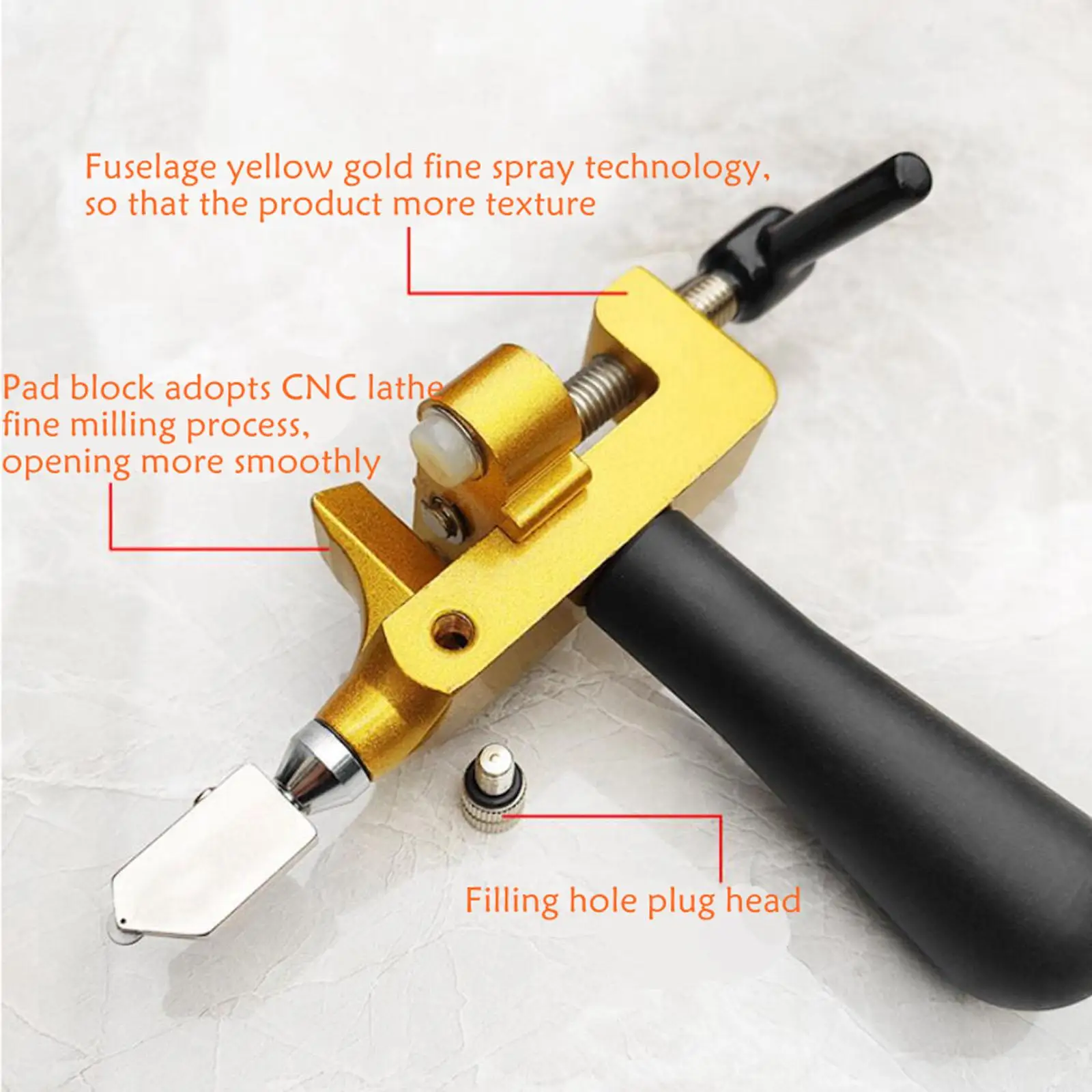 Portable Glass Tile Cutter Glass Cutting Tool Glass Tile Opener for Ceramic Tiles
