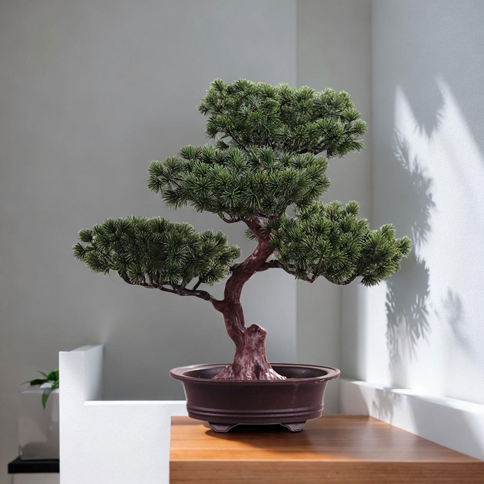 Artificial Bonsai Tree Potted Plant Decoration for Living Room