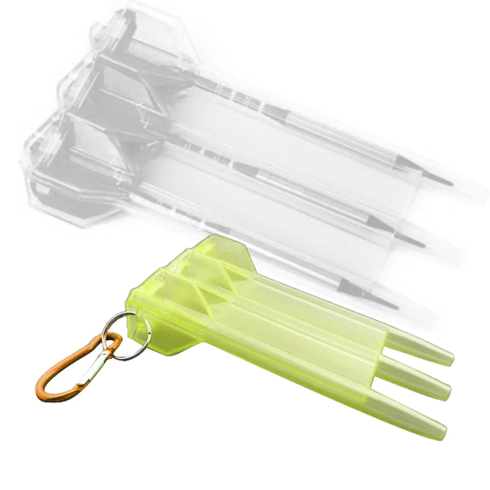 Portable nylon darts storage box darts case with lock buckle for soft tip darts