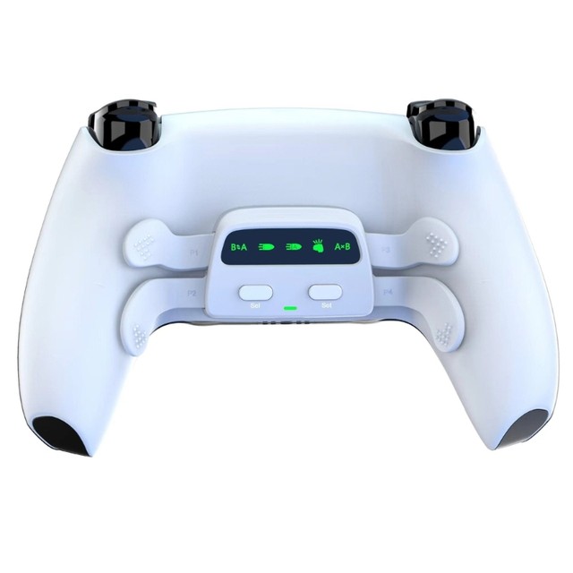 Ps5 controller with outlet paddles