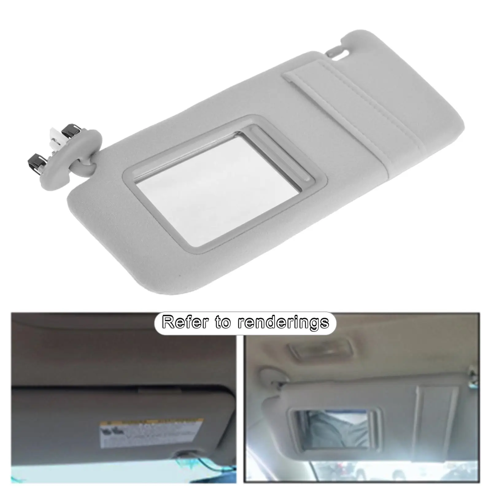 74320-06800-B0  0004002-30706-B0 Passenger Side  Visor for   2007-2011 Auto Accessories Car Parts