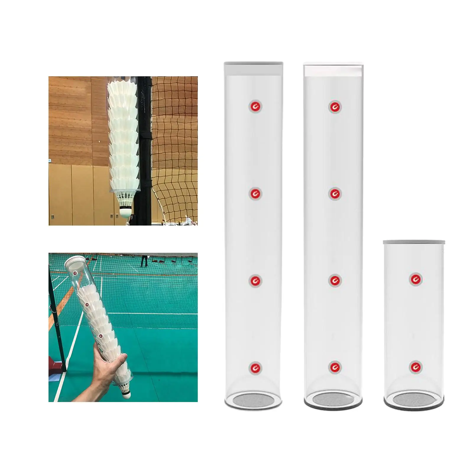 Ball Barrel Badminton Cylinder Badminton Game Gym Equipment Sports Portable Accessories Durable Indoor Training Badminton