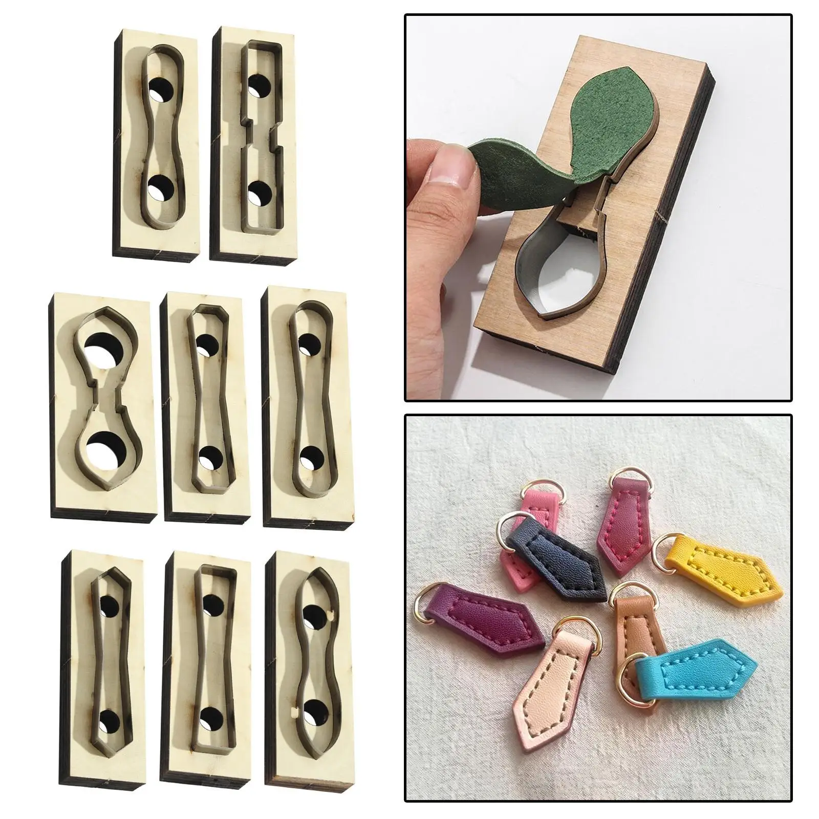 Leather Cutting Die Strip Scrapbook Embossing,Cutter Leather Mold for Crafts Jewelry Making,Home Decorations