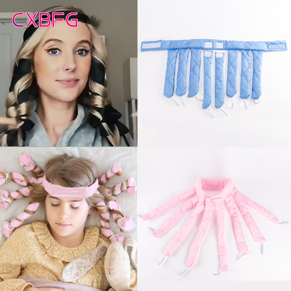 Best of Heatless Hair Curler No Heat Hair Rollers Lazy Curling Rod Headband Silk Ribbon Curls Soft Curlers Foam Roller Hair Styling Tool Reviews & Tips