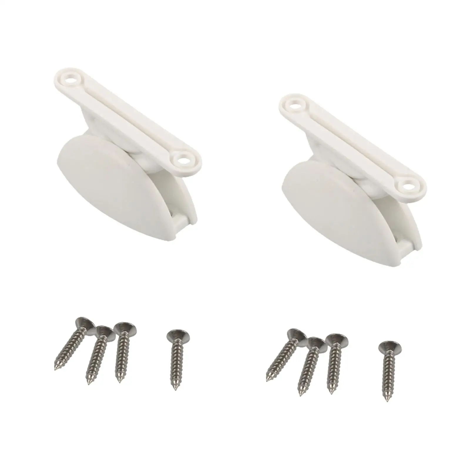 2x RV Door Retainer Kit Nylon Semicircle Shape for Motorhome RV Trailer