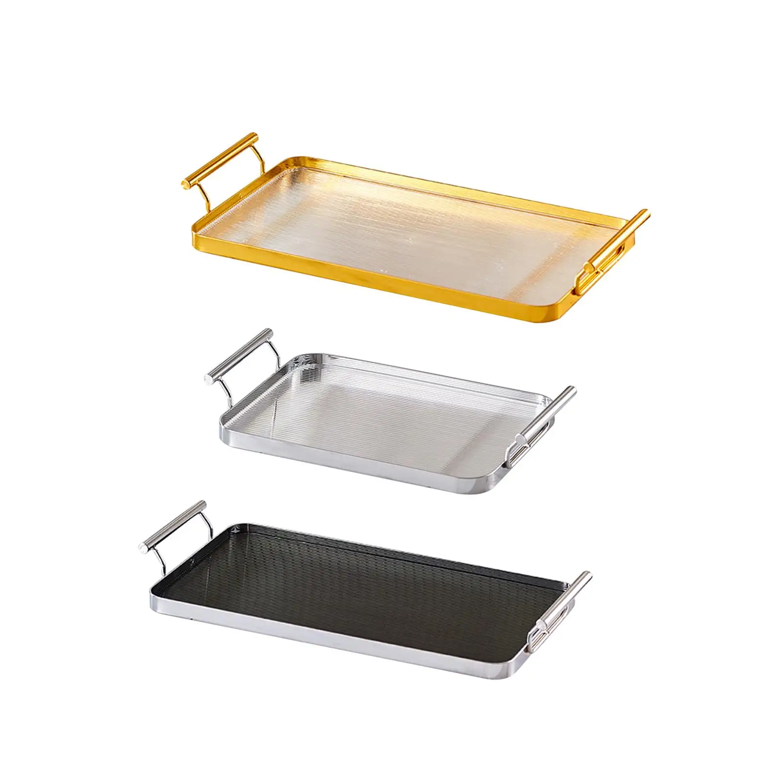 coffee servings Tray Entertaining Bathroom Tray for Kitchen Vanity Cabinet