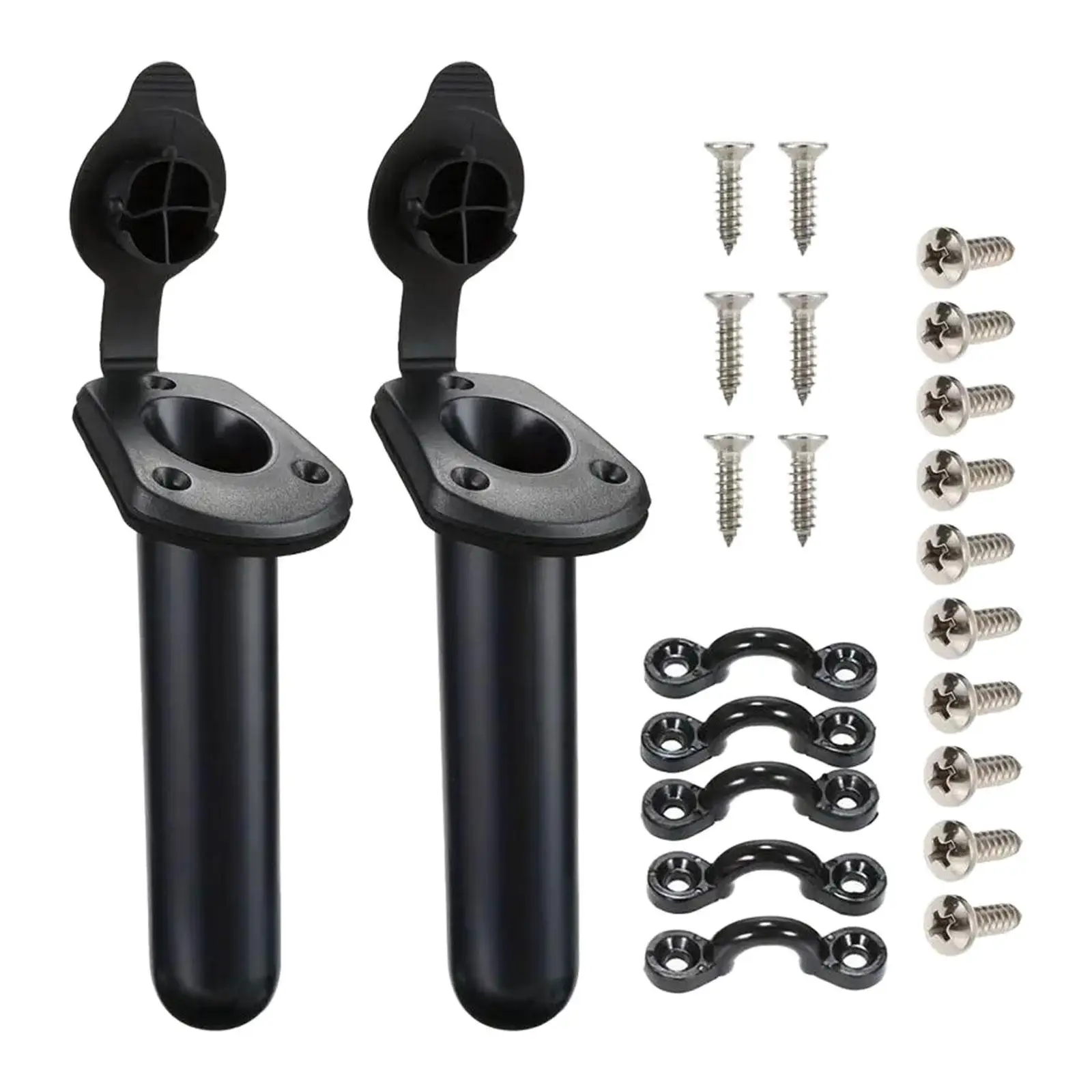 Kayak Fishing Rod Holder Easy Installation Repair Parts Replaces Fishing Tackle Accessory Tool for Canoe Kayak Fishing Boat