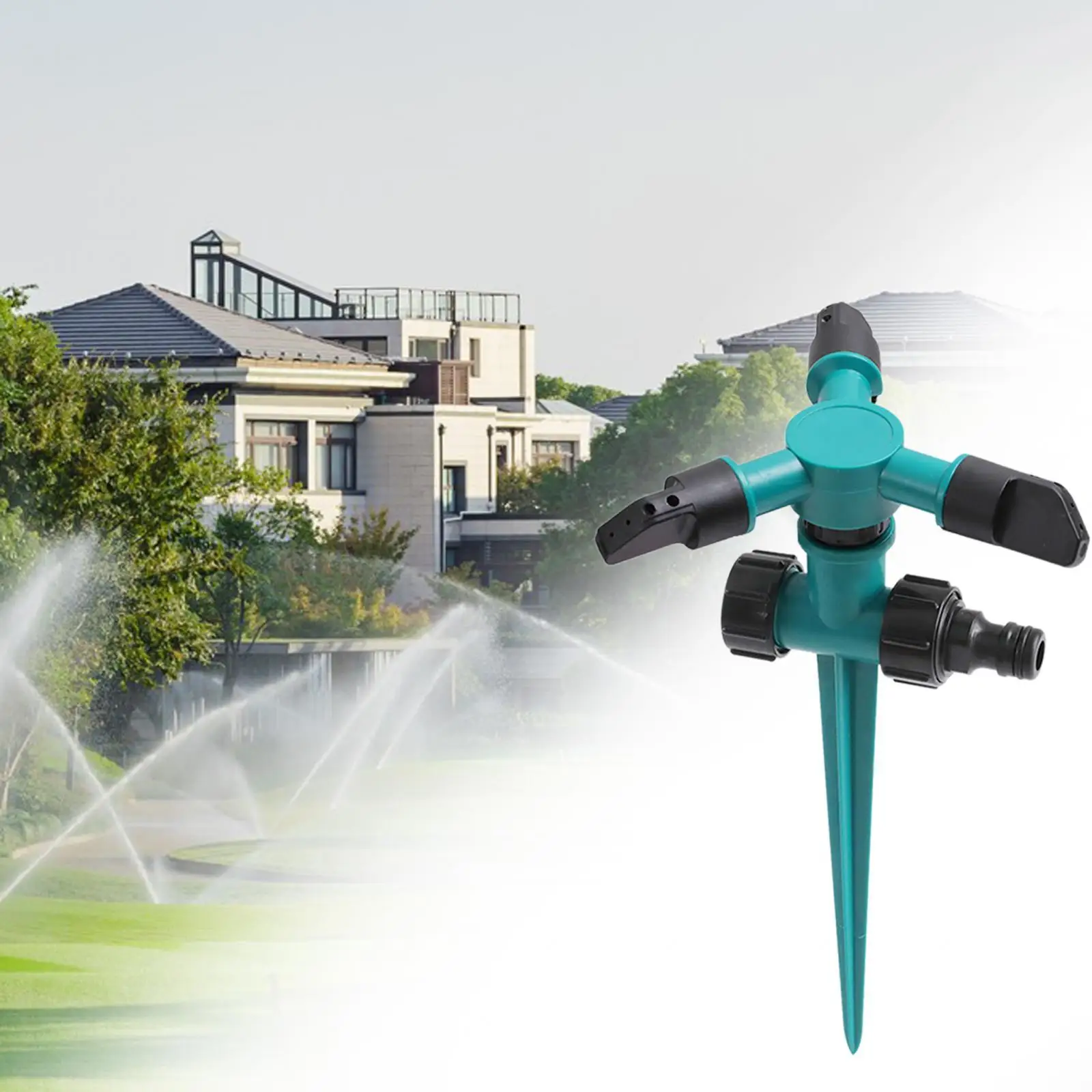 Garden Lawn Sprinkler Multifunctional Adjustable Watering Sprinklers for Garden Car Yard Household Kids Playing