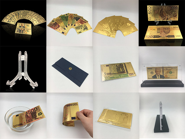 Customizd design 4 types Famous basketball star Michael Jordan Card Gold  Foil Banknote Colored American dollar Banknote - AliExpress