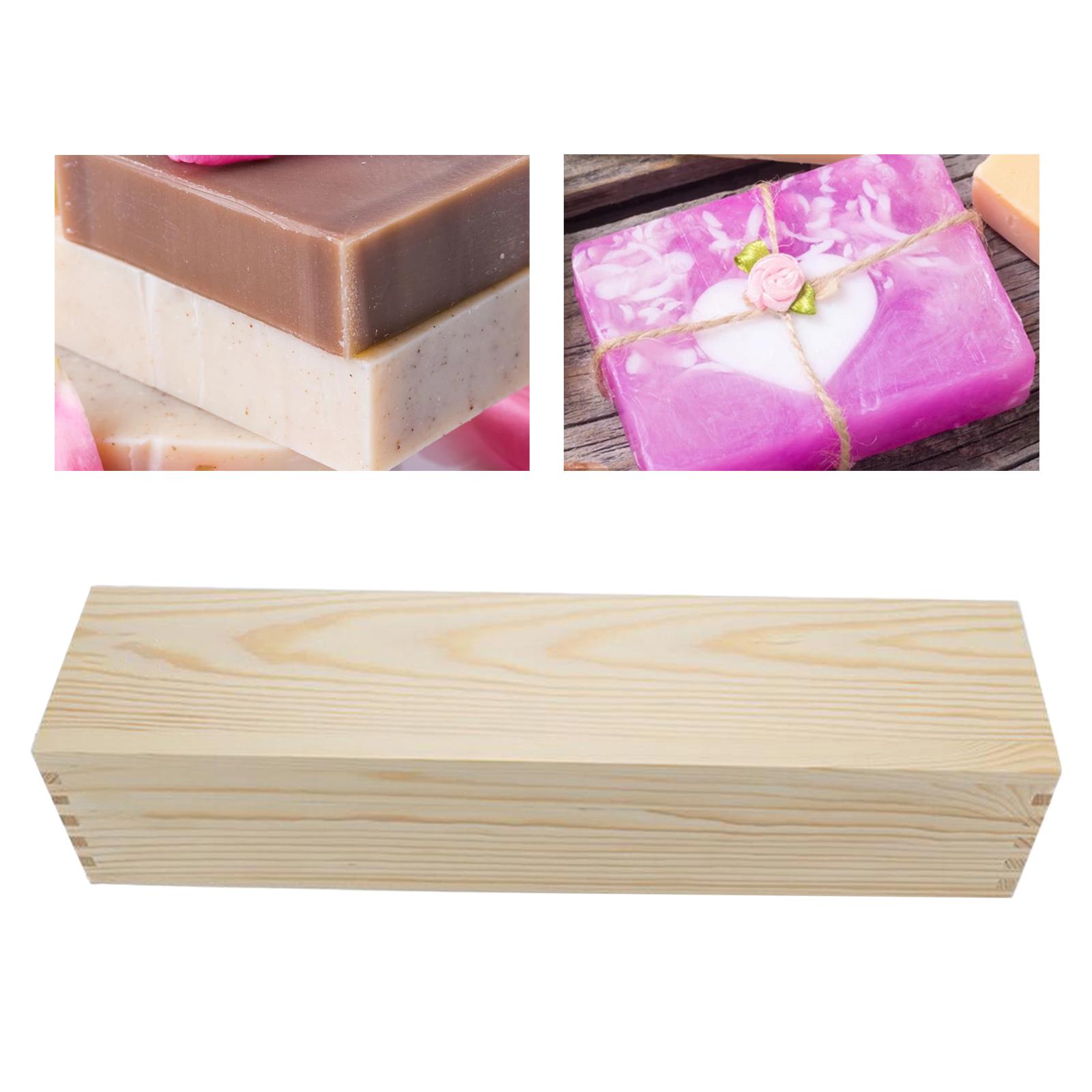 Soap Making Mould Silicone Resin Crafts Chocolate Loaf Mold DIY Homemade Soap Supplies Baking Pan Molds w/ Lid