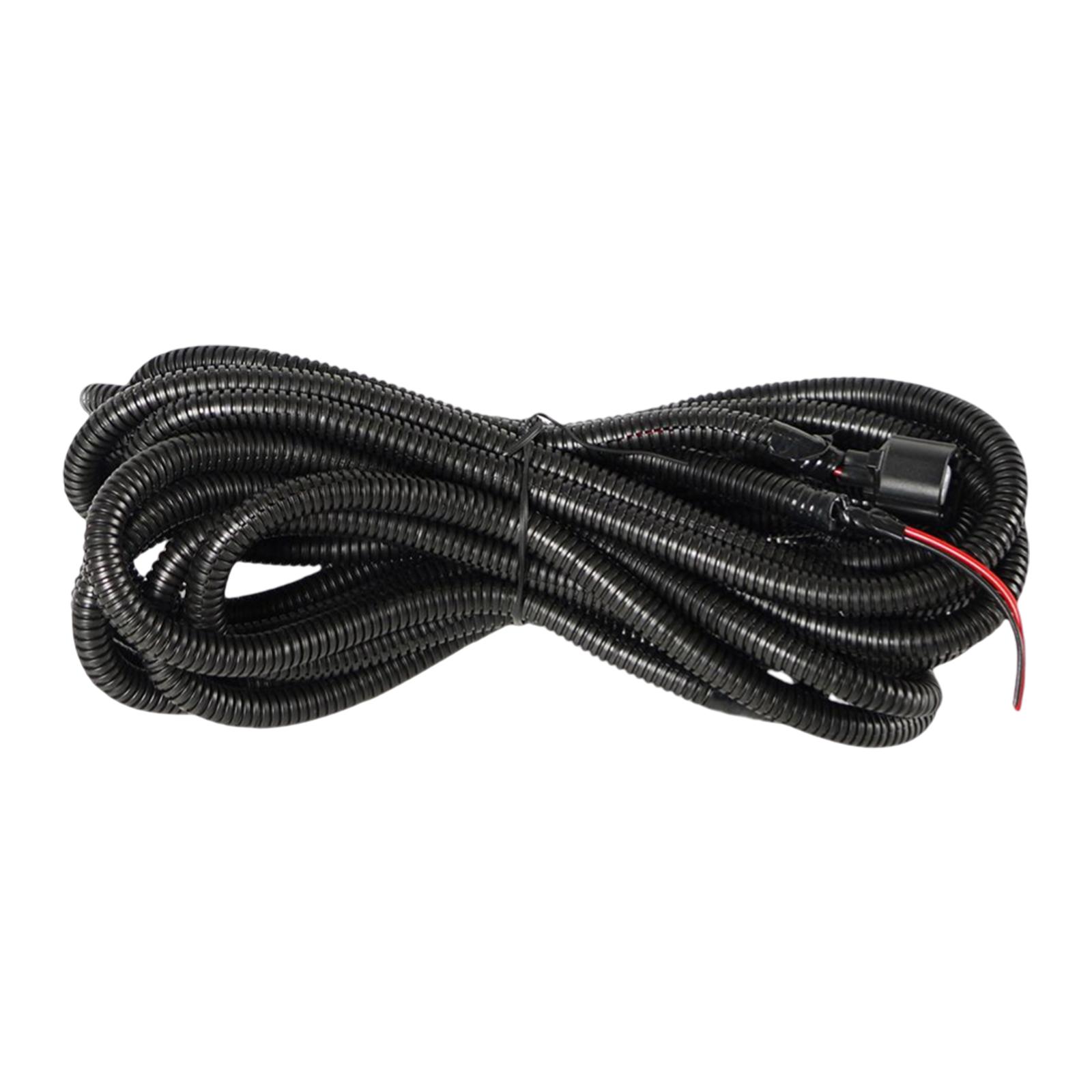 Electric Locker Wire Harness P5155359 Insulating Surface 12V Fit for Jeep Wrangler JK Jku 44 20ft Long Connect Harness