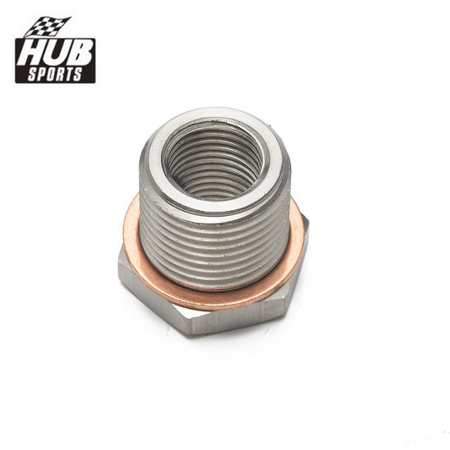 Adaptateur Capteur Oxygène M18x1.50 Vers M12x1.25 | Pour Nissan 240SX Avec Moteur SR | Acier Inoxydable