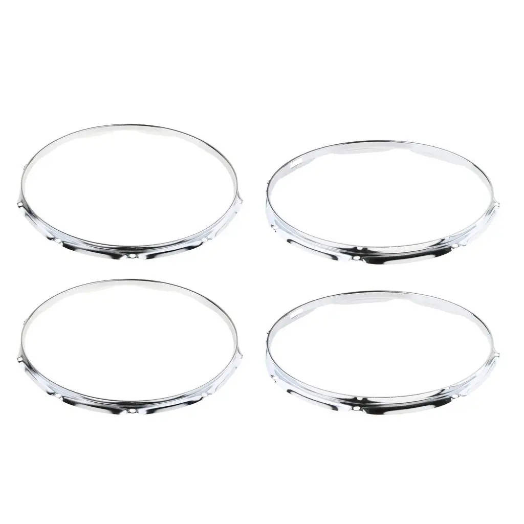 1 Pair 14`` Snare Drum Die-Cast Hoop Die Casting Percussion Instrument