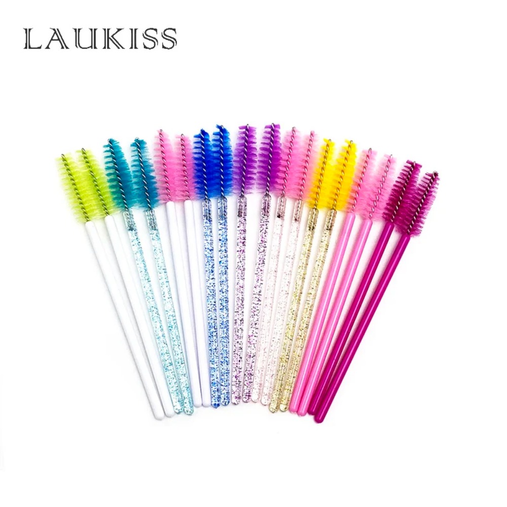 Best of Wholesale Eyelash Brush Mascara Wands Wholesale Spoolies Eyebrow Lash Cleaning Brushes Applicator Makeup Tools 50 / 1000 / 2000pcs Reviews & Tips - Image 4