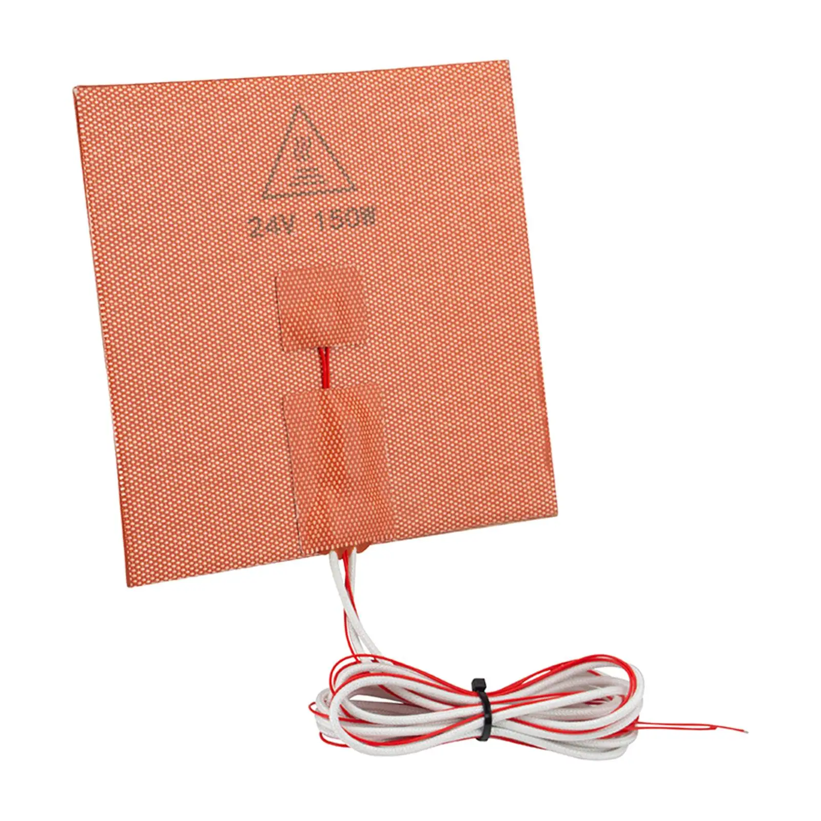 Silicone Heater Heating Pad 24V 150W for 3D Printer Heating Pad 150Mmx150mm with 3M Adhesive