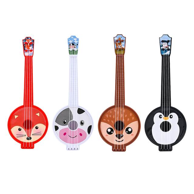 Kids Ukulele Toy Educational Toy Skill Improving Play Small Guitar Musical  Instrument for Beginner Baby Toddler Holiday Gifts