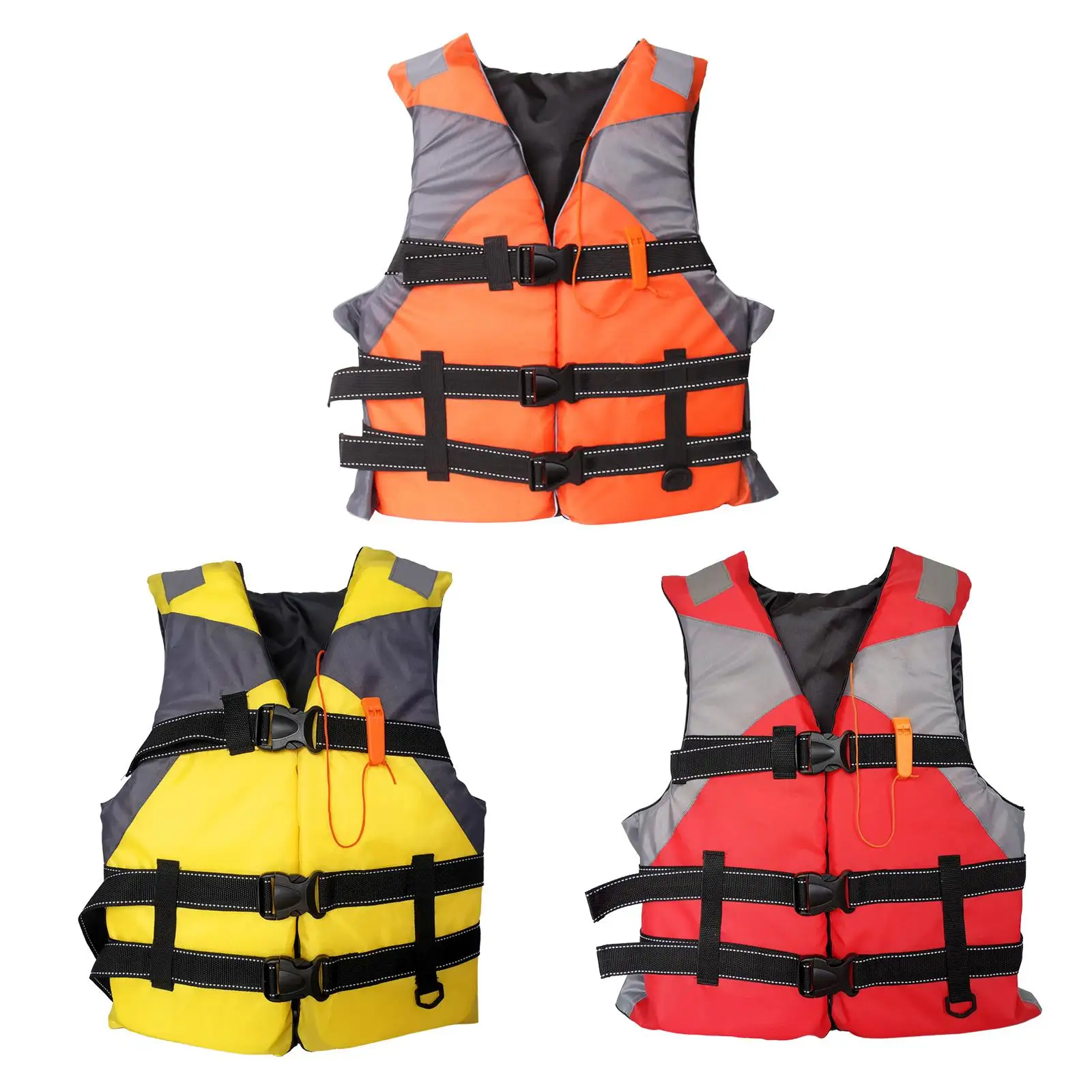 Youth Life Jacket Vest Lightweight Buoyancy Aid Floating Vest Waistcoat Breathable for Fishing Ski Boating Kayak Children
