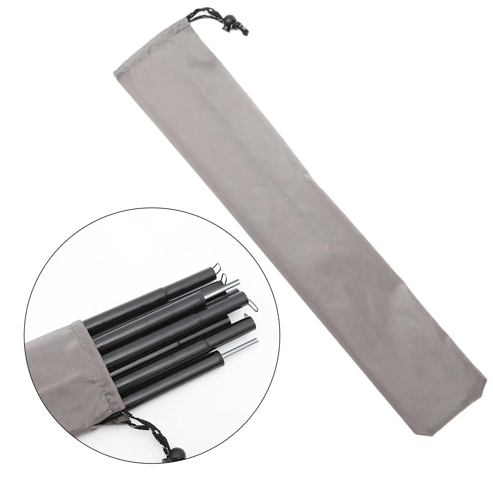 Portable Awning Tent Pegs Storage Pouch, 57cm Long , RV Polyester  Bags,