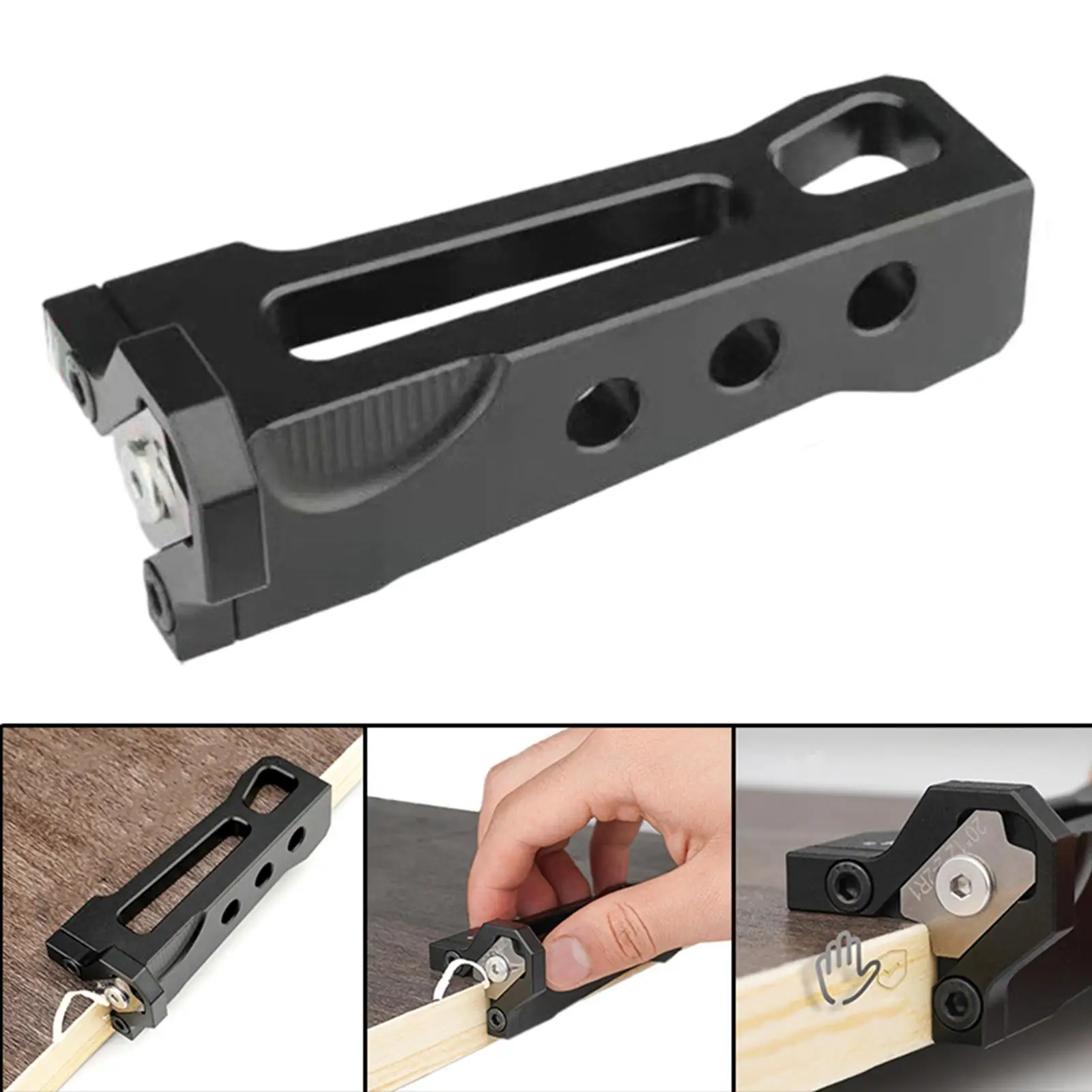 Mini Woodworking Edge Trimmer Deburring Tool Woodcraft Tool, Router Equipment Board Edge Planing for Woodworkers Gifts