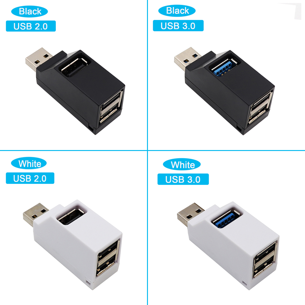 Title 6, USB 3.0 HUB Adapter Converter Mini Splitter Ext...