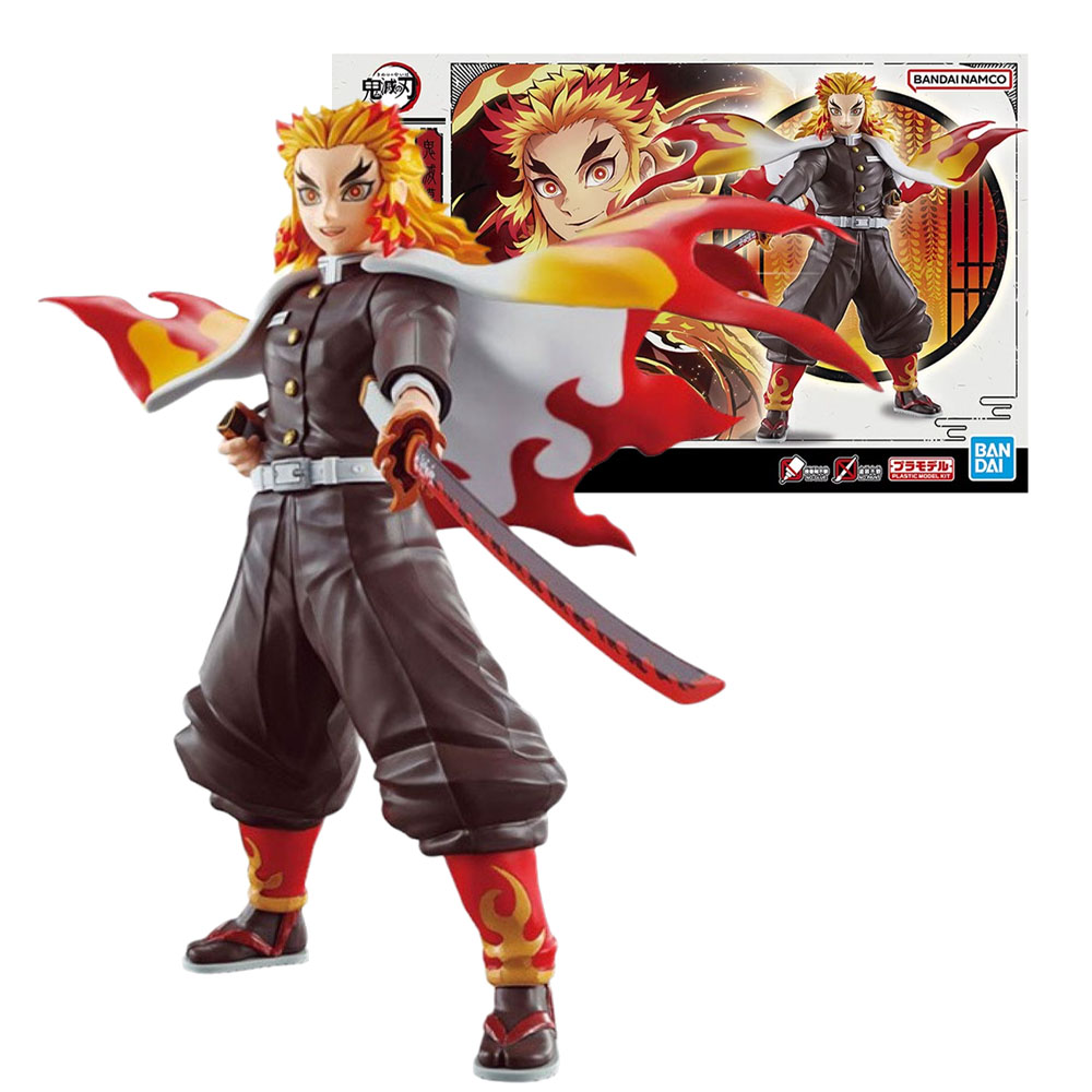 В наличии Bandai Подлинная модель рассекающего демонов, Набор фигурок-rise  Standard Rengoku Kyoujurou, Коллекционная модель, экшн-фигурка для  мальчиков, игрушки | AliExpress