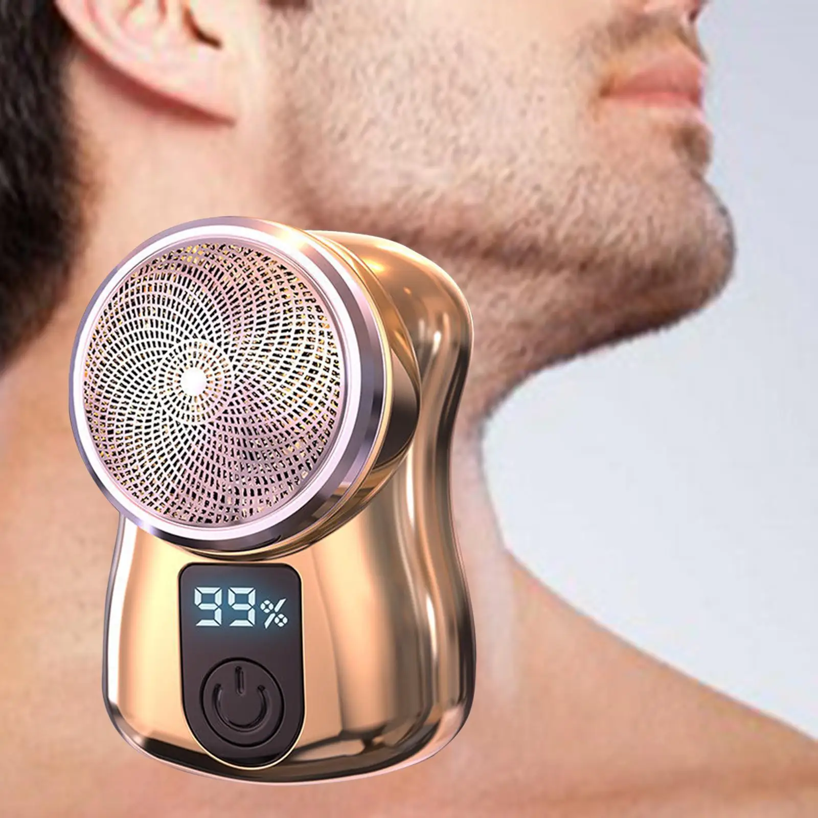 for Men Beard for Travel Digital Display Portable Cordless Shaving Trimmer
