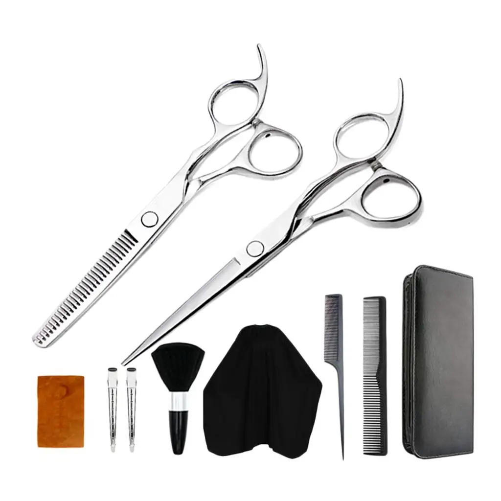 Hair Cuttingss Sets Kit w/ Cape Clips Comb