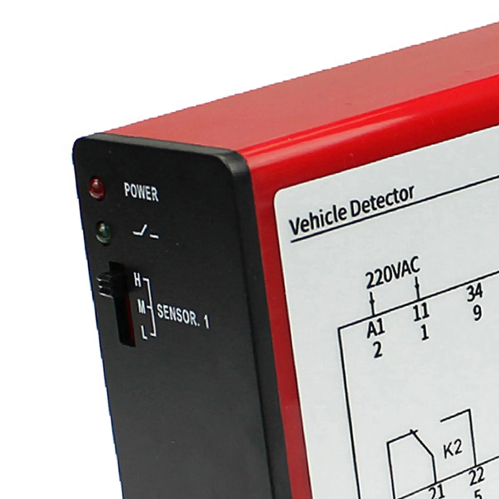 Vehicle Loop Detector Traffic Inductive Loop Single Channel Inductive for Car Parking Lot Parking Lot Access Control Replacement