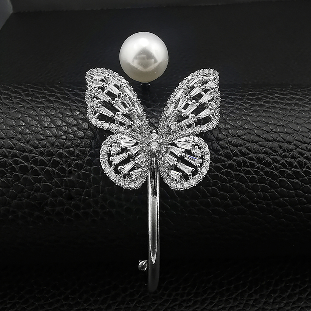 3er-Pack 2026 Neuer Luxus Schmetterling Silberfarben Braut Dubai Hochzeit Für Frauen Damen Jubiläumsgeschenk Schmuck Großhandel J7586 – Detail 3