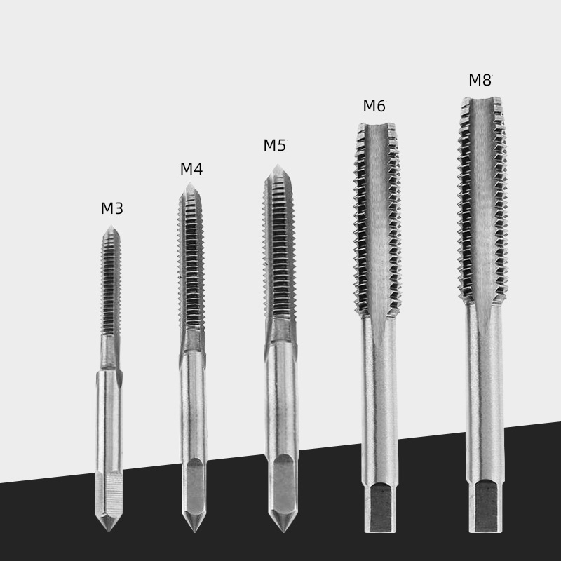 5pcsM3 M4 M5 M6 M8 M10 M12 Machine Screw Thread Metric Plug T-shaped Tap