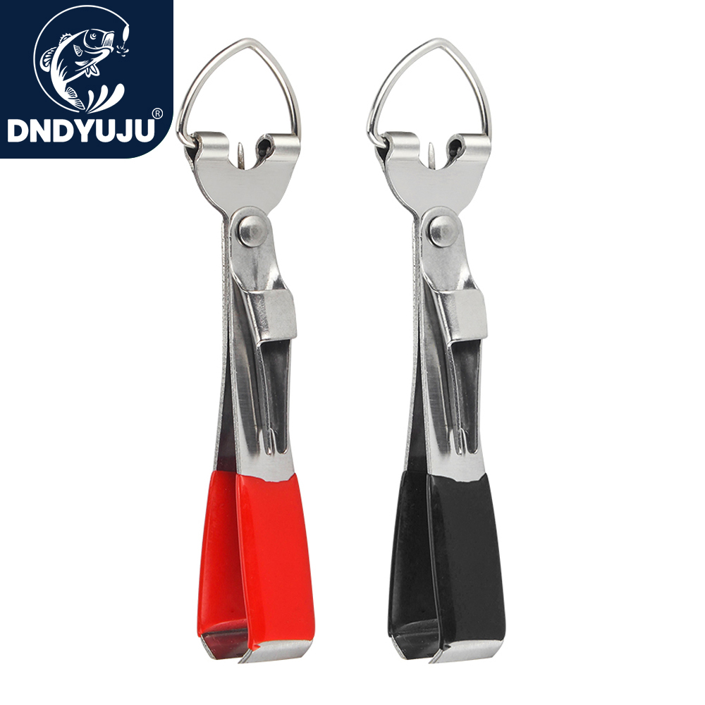 DNDYUJU 4-in-1 Fast Tie Nail Knotter Line Cutter Clipper Nipper Hook Sharpener Angelgerät Hochwertige Quick Knot Tools – Detail 3