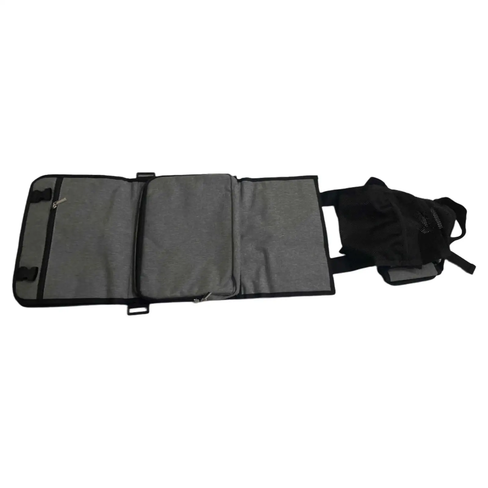 PC Tower Carrying Strap with Handle Multiple Pockets for Keyboard Mouse and Extra Accessories